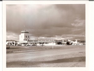 Tower at the Medford Airport looking East